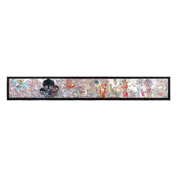 Takashi Murakami In The Land Of The Dead Scarf - Picture 4 of 4
